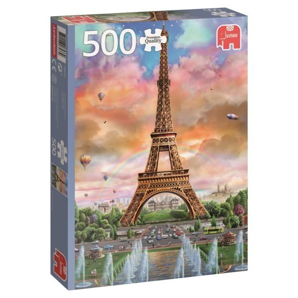 Jumbo Eiffel Tower Paris France 500 Palaa