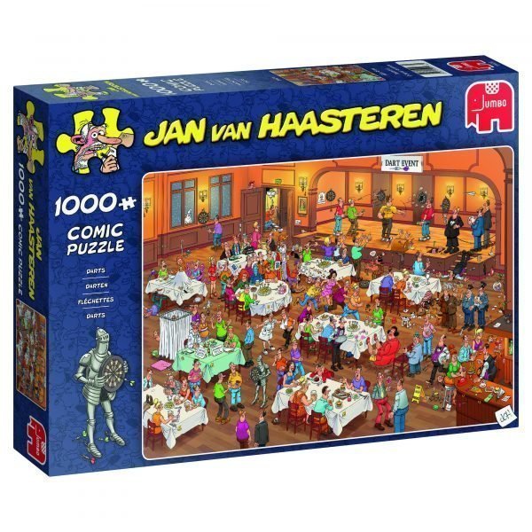 Jumbo Jan Van Haasteren Darts 1000 Palaa