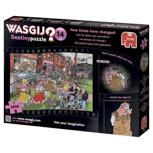 Jumbo Wasgij Destiny 14 How Times Have Changed! 1000 Palaa