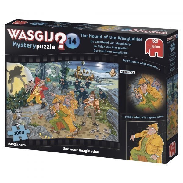 Jumbo Wasgij Mystery 14 The Hound Of The Wasgijville 1000 Palaa