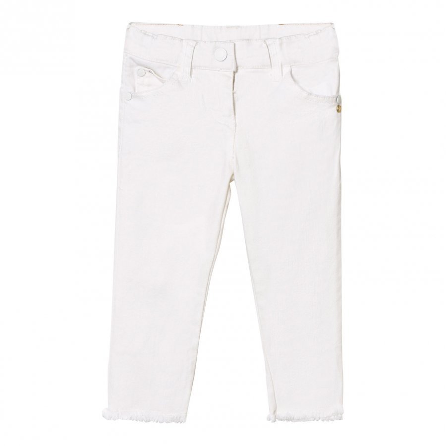 Kardashian Kids White Denim Jeans Farkut