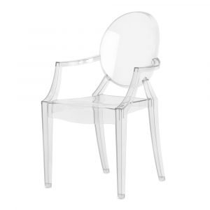 Kartell Lou Lou Ghost Baby Tuoli Kristalli