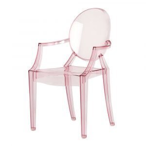 Kartell Lou Lou Ghost Baby Tuoli Roosa