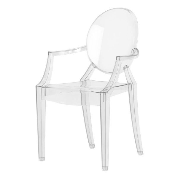 Kartell Lou Lou Ghost Lasten Tuoli Läpinäkyvä