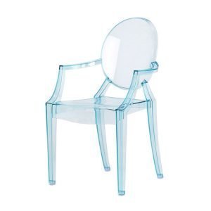 Kartell Lou Lou Ghost Lasten Tuoli Sininen