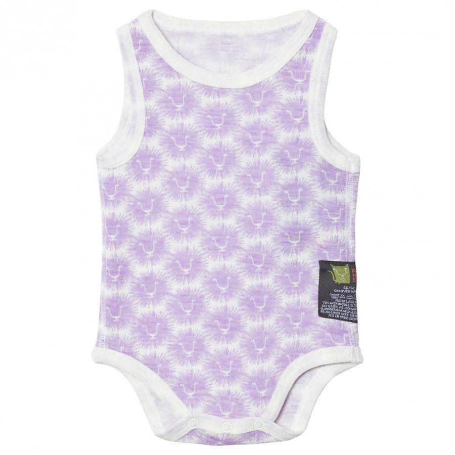 Kattnakken Wool Sleeveless Baby Body Lavender Lion Body