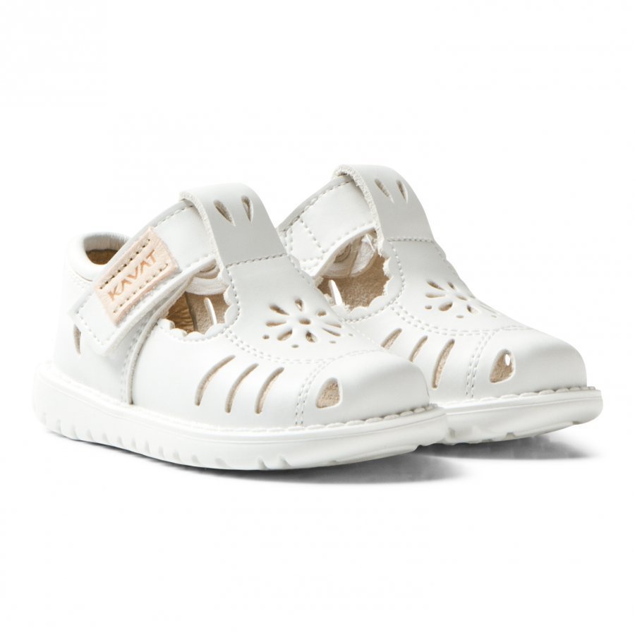 Kavat Blombacka Xc Sandals White Remmisandaalit