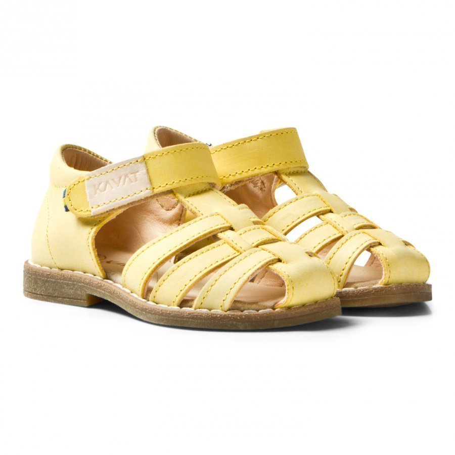 Kavat Forsvik Ep Sandals Yellow Remmisandaalit