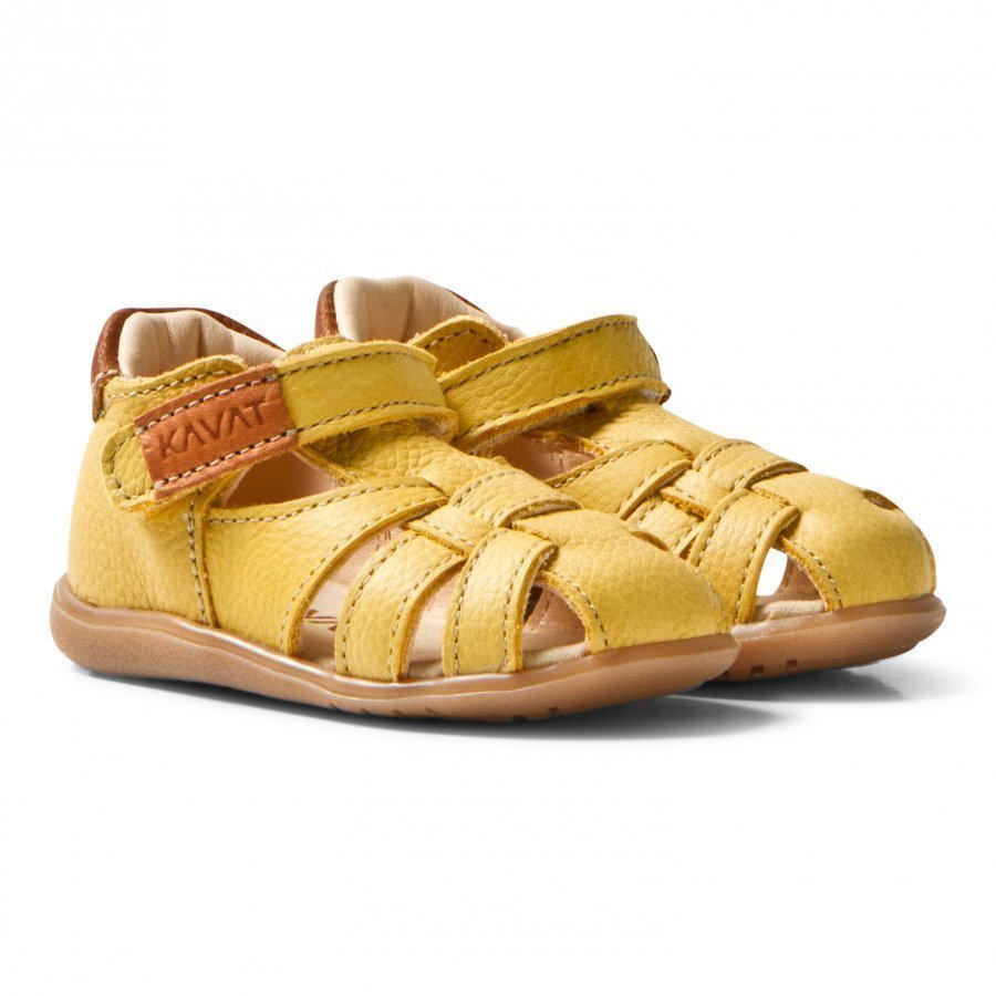 Kavat Rullsand Ep Sandals Yellow Remmisandaalit