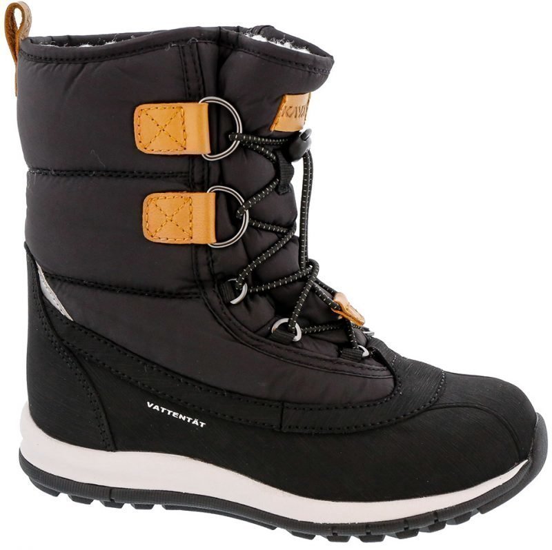 Kavat Saappaat Nahkaa Snowboot WP Black