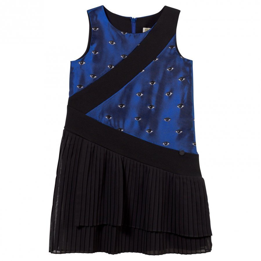 Kenzo Amaya Dress Electric Blue Mekko