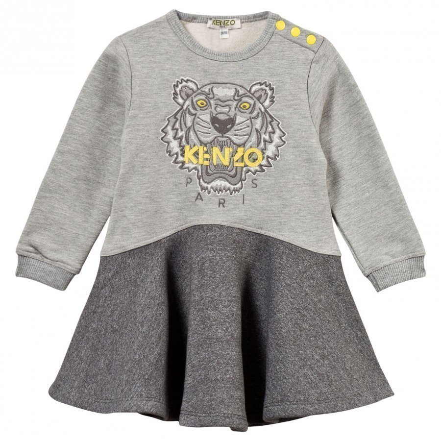 Kenzo Anceline Dress Marl Grey Mekko