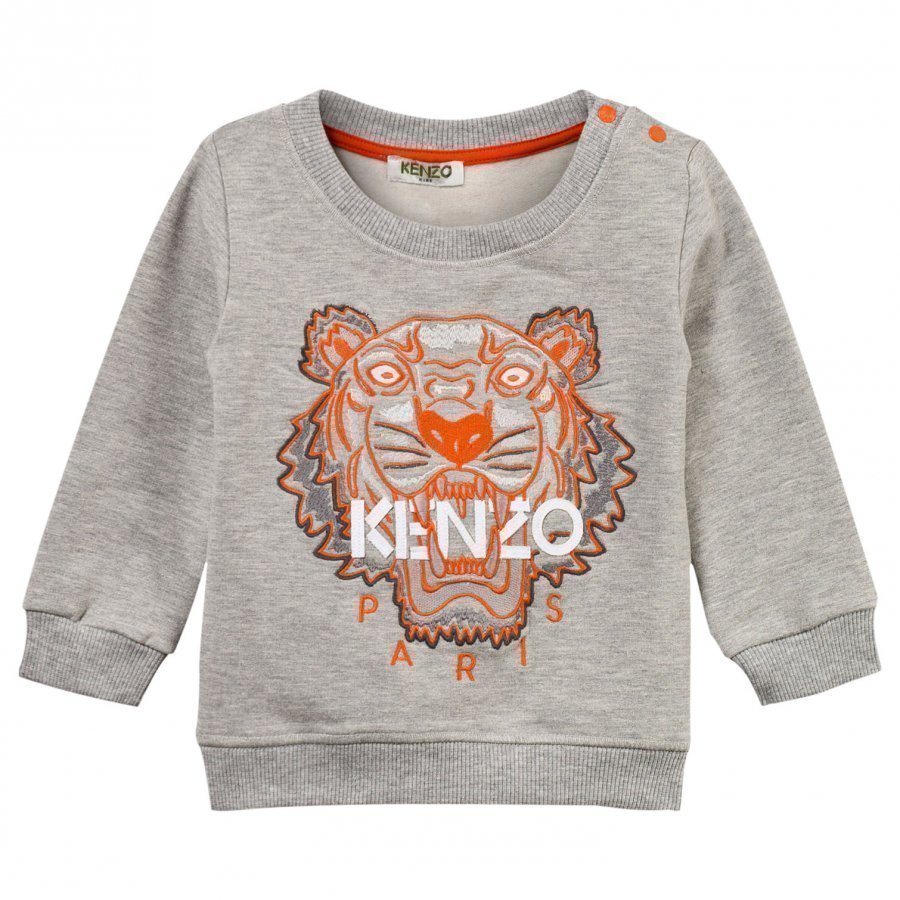 Kenzo Arnaud Sweatshirt Marl Grey Oloasun Paita