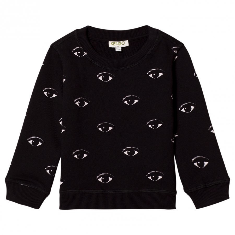 Kenzo Black Eye Print Sweatshirt Oloasun Paita