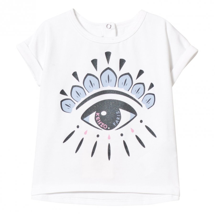 Kenzo Eye Print Tee White T-Paita