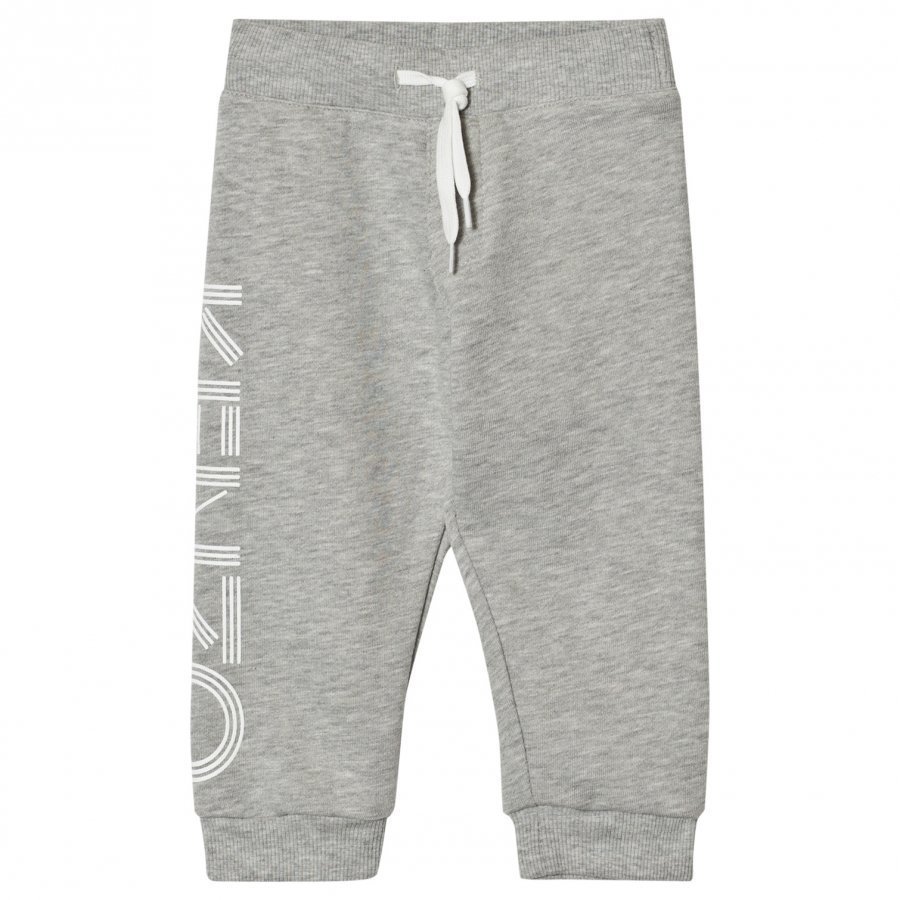 Kenzo Grey Marl Branded Sweatpants Verryttelyhousut