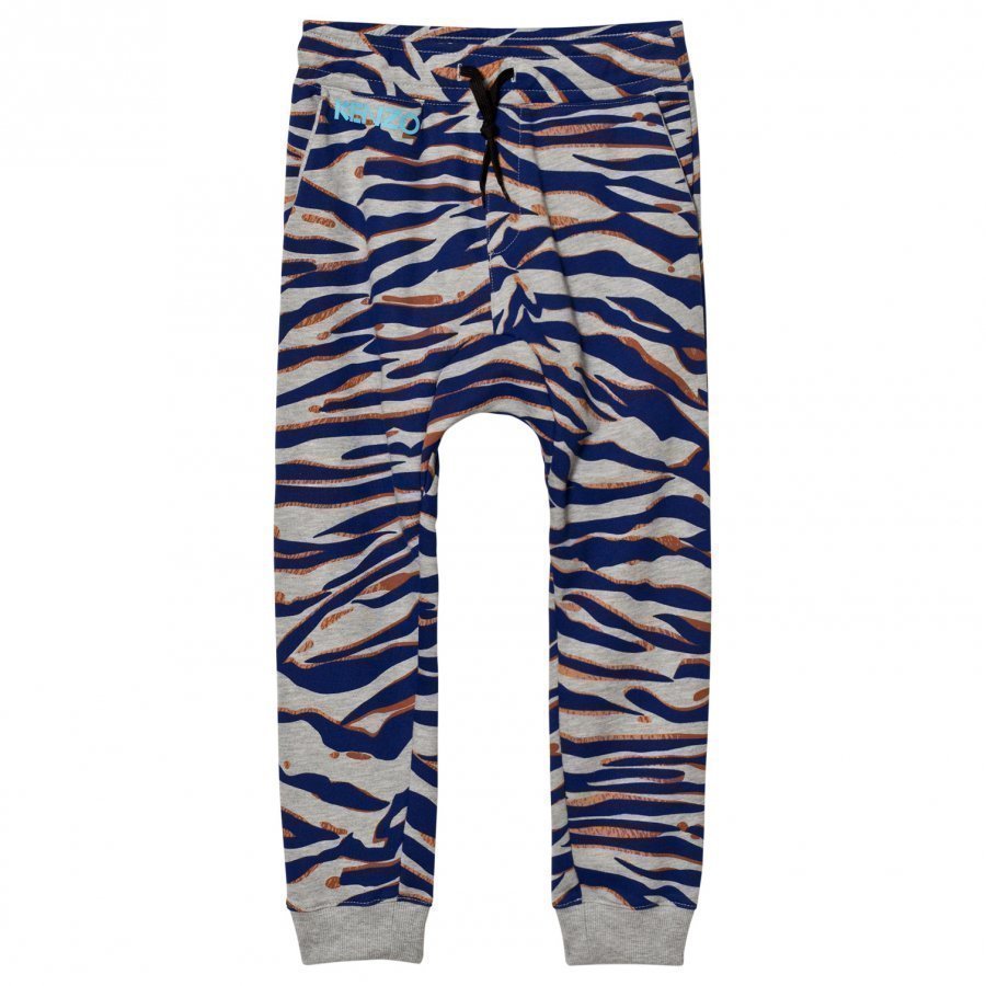 Kenzo Grey Multi Print Sweat Pants Verryttelyhousut