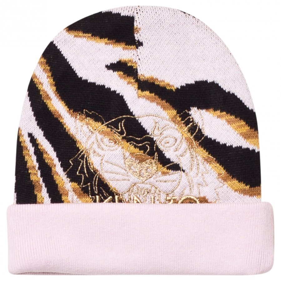 Kenzo Pink Tiger Embroidered Beanie Pipo