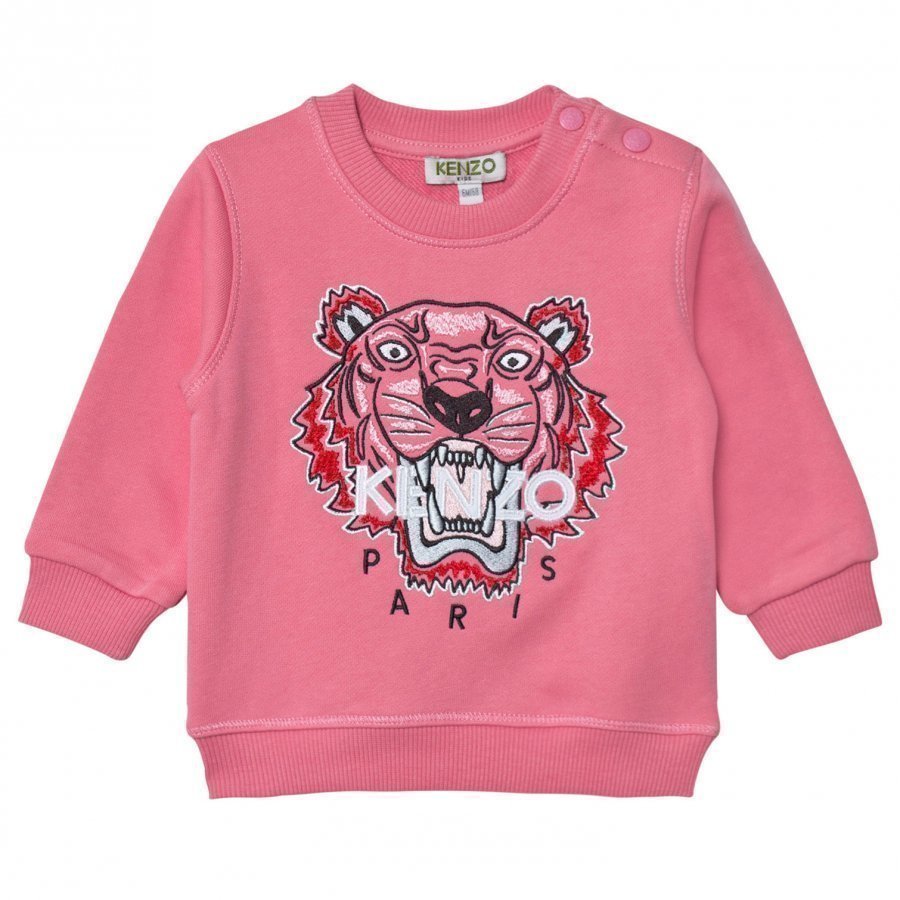 Kenzo Pink Tiger Embroidered Sweatshirt Oloasun Paita