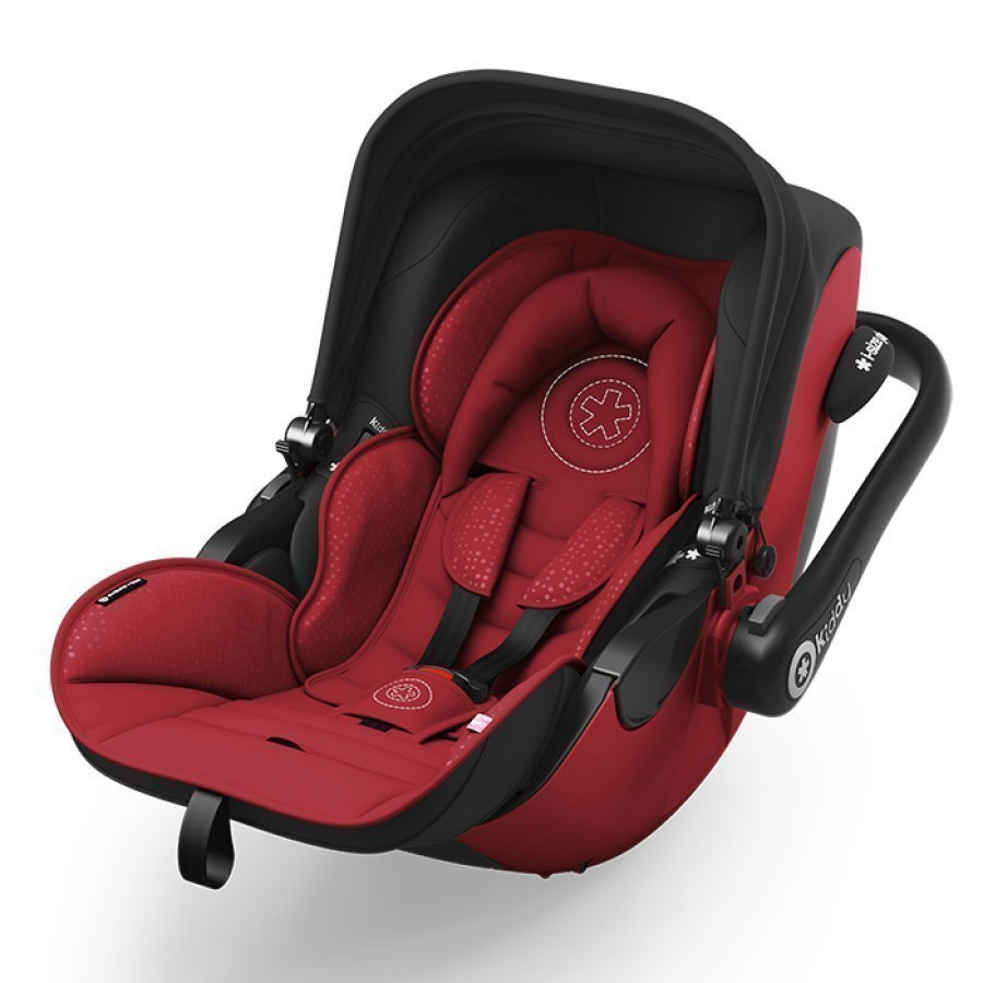 Kiddy Evoluna I Size + Isofix Base 2 2017 Ruby Red Turvakaukalo