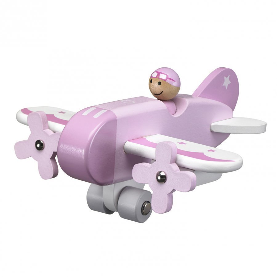 Kids Concept Airplane Pink Leikkilentokone