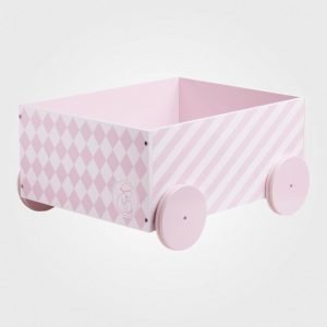Kids Concept Barnkammaren Box With Wheels Pink Säilytyslaatikko