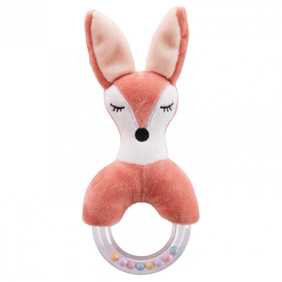 Kids Concept Fox Character Teething Rattle Purulelu