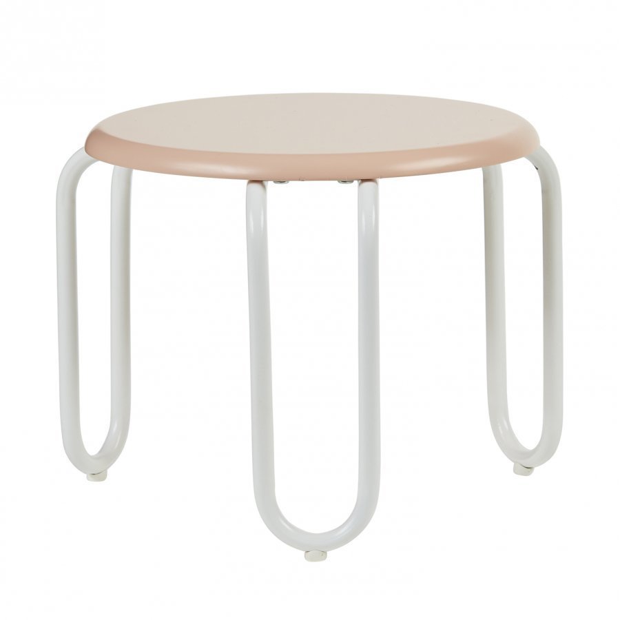 Kids Concept Linus Stool Apricot/White Tuoli