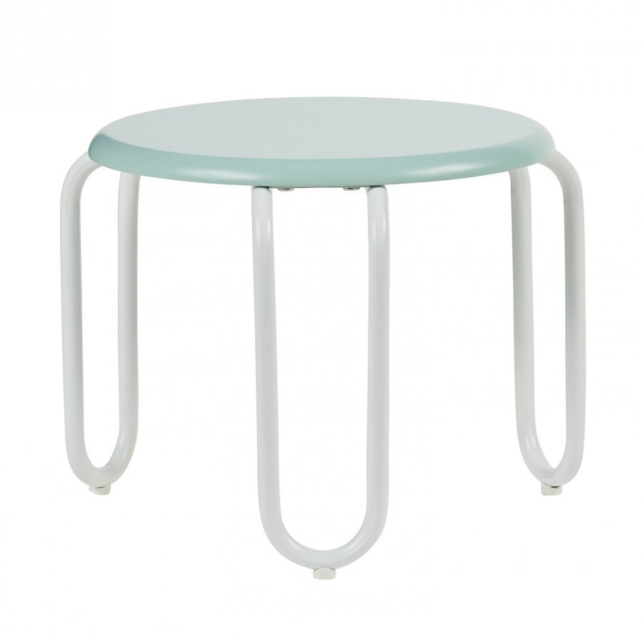 Kids Concept Linus Stool Turqoise/White Tuoli