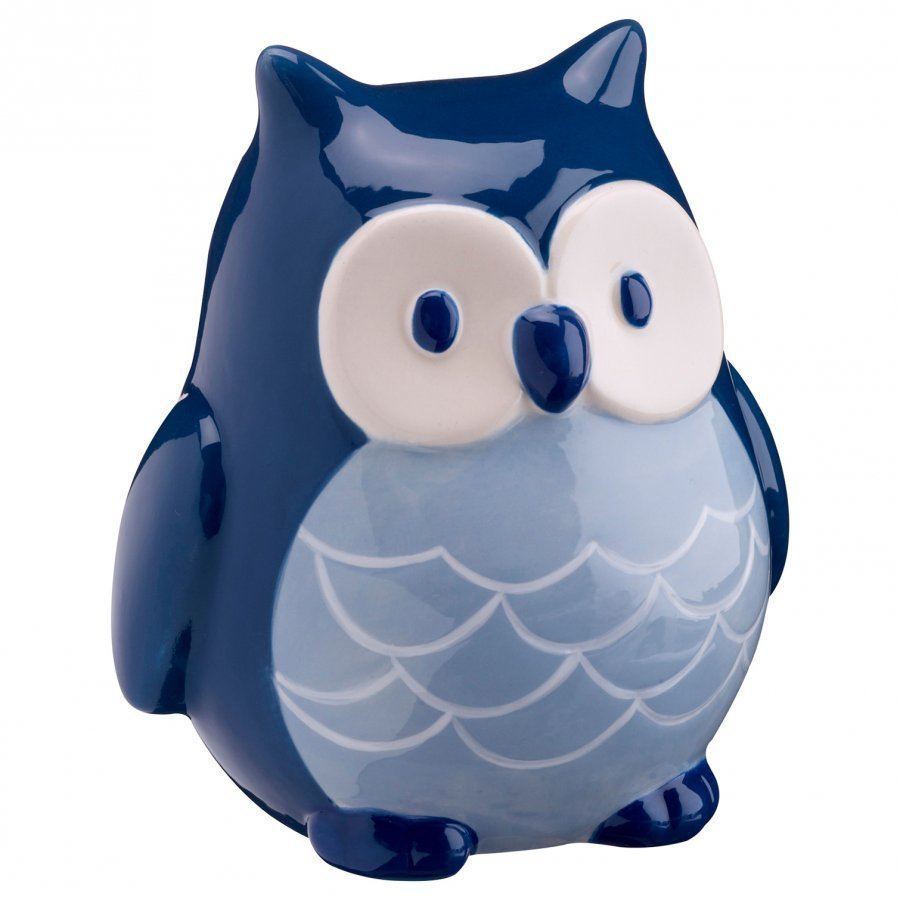 Kids Concept Money Bank Pumpkin Owl Blue Säilytyslaatikko