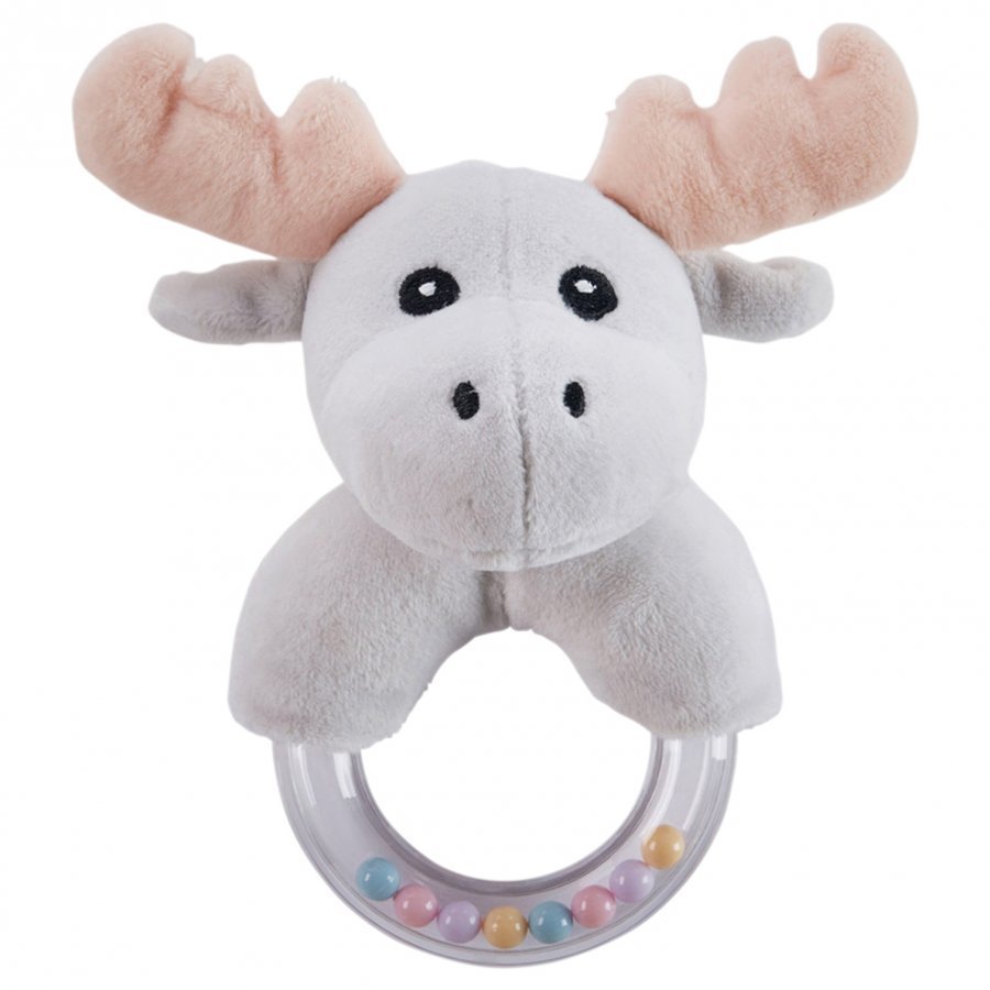 Kids Concept Moose Character Teething Rattle Purulelu