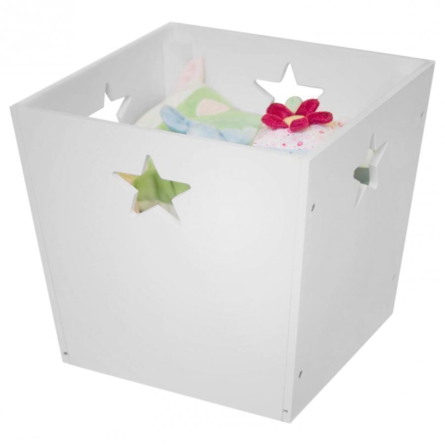 Kids Concept Storage Box Star White Säilytyslaatikko