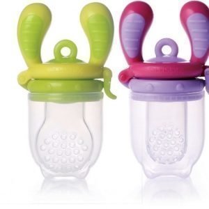 Kidsme Food Feeder 4 + 6 kuukautta 2 kpl Lavendel/lime