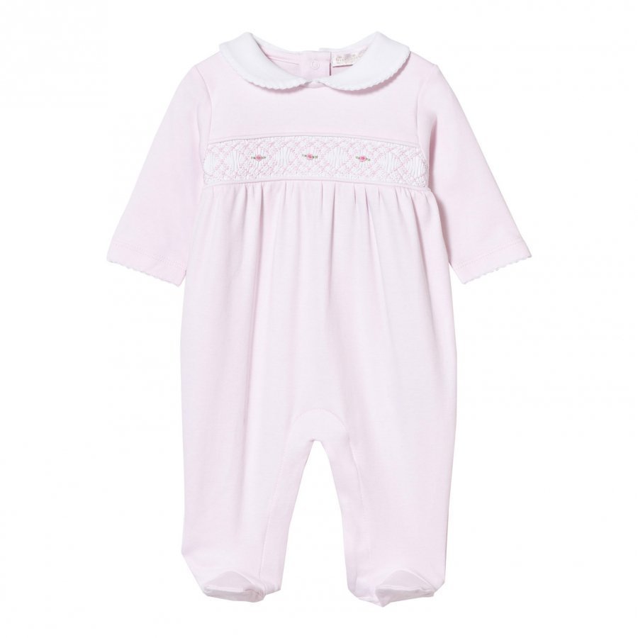 Kissy Kissy Footed Baby Body Collared Pink Body