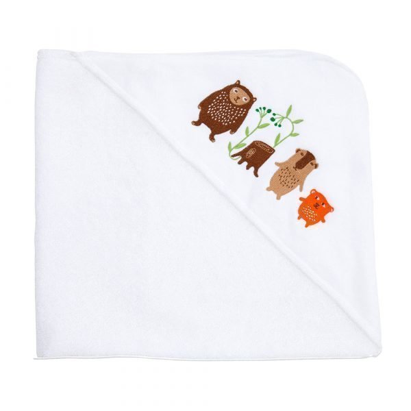 Klippan Yllefabrik Little Bear Hupullinen Pyyhe