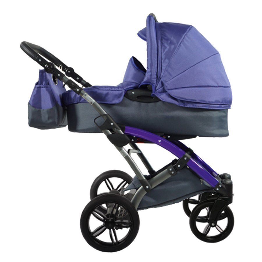 Knorr Baby Voletto Sport Harmaa Violetti Yhdistelmävaunut