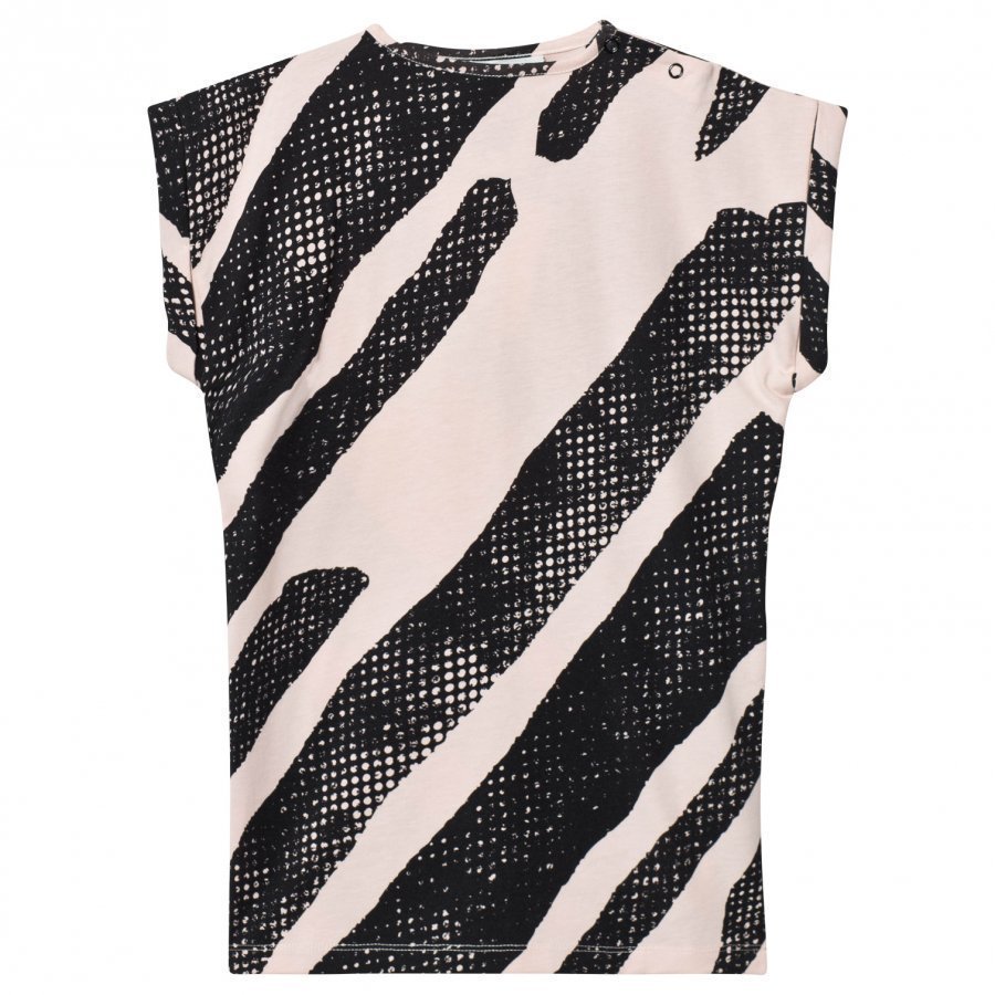 Koolabah Black Lines Xl Dress Pink/Black Mekko