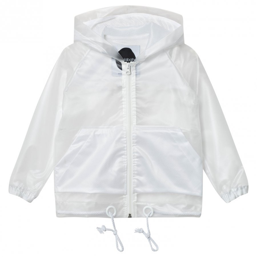 Koolabah Rain Jacket Transparent White Sadetakki