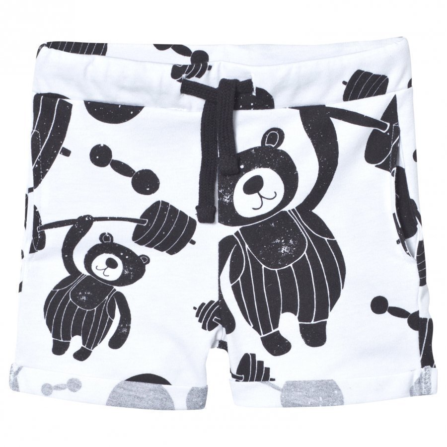 Koolabah Strong Bear Short White/Black Oloasun Shortsit