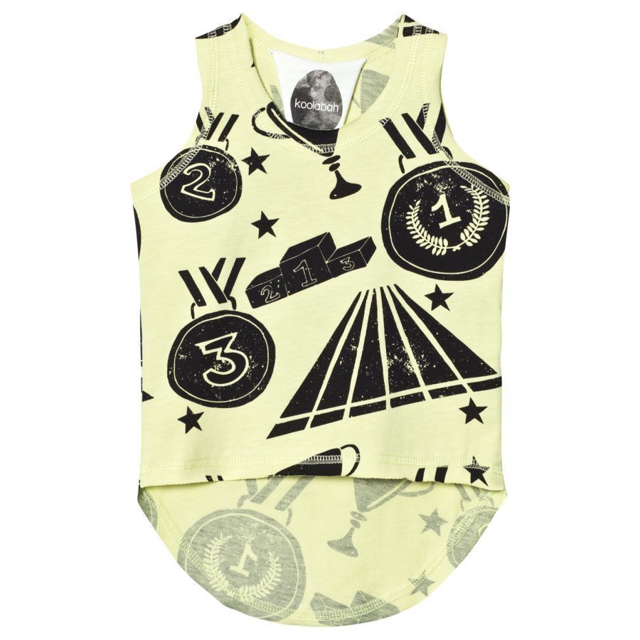 Koolabah Victory Singlet Yellow/Black Liivi