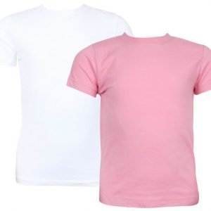 Kuling Basic T-paita 2 kpl Kirsikka/Valkoinen