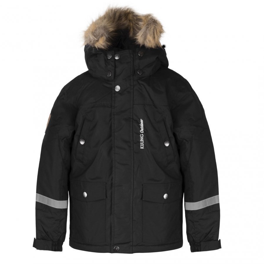 Kuling Outdoor Parkas Svart Talvitakki