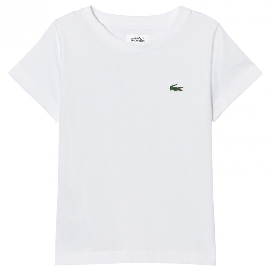 Lacoste Branded Ultradry Tee White T-Paita