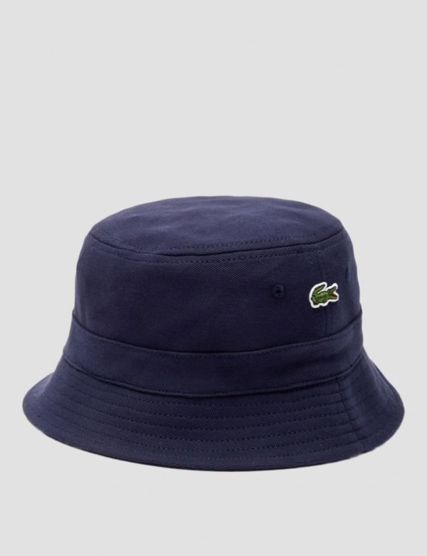 Lacoste Bucket Hat Lippis Sininen