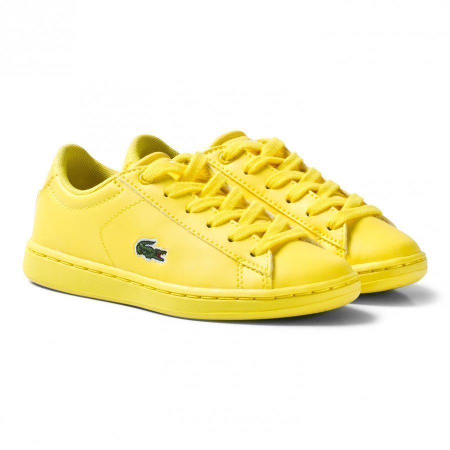 Lacoste Carnaby Evo 317 5 Spc Trainers Yellow Lenkkarit