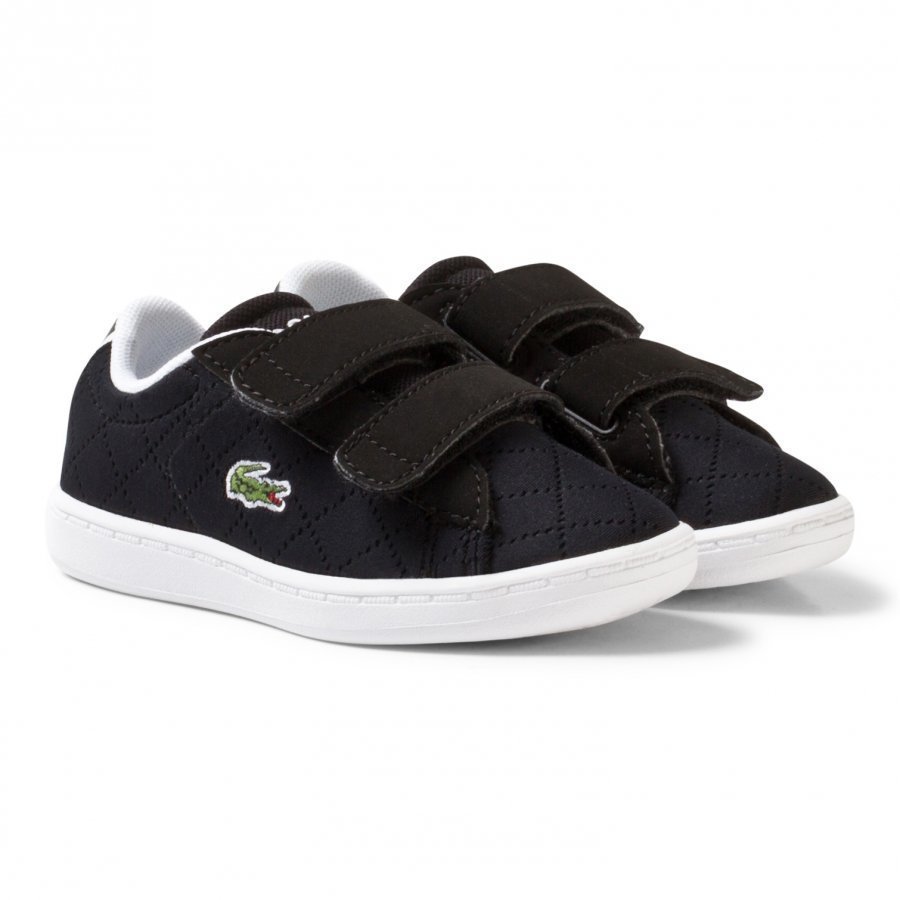 Lacoste Carnaby Perforated Evo 317 3 Trainers Black Lenkkarit