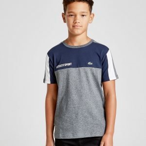 Lacoste Colour Block T-Shirt Harmaa