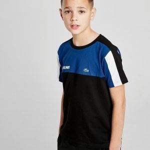 Lacoste Colour Block T-Shirt Musta