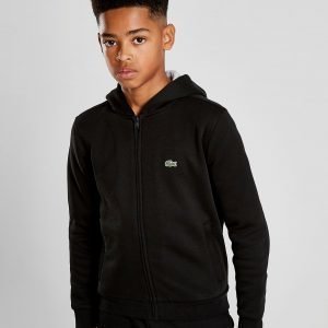 Lacoste Full Zip Hoodie Musta