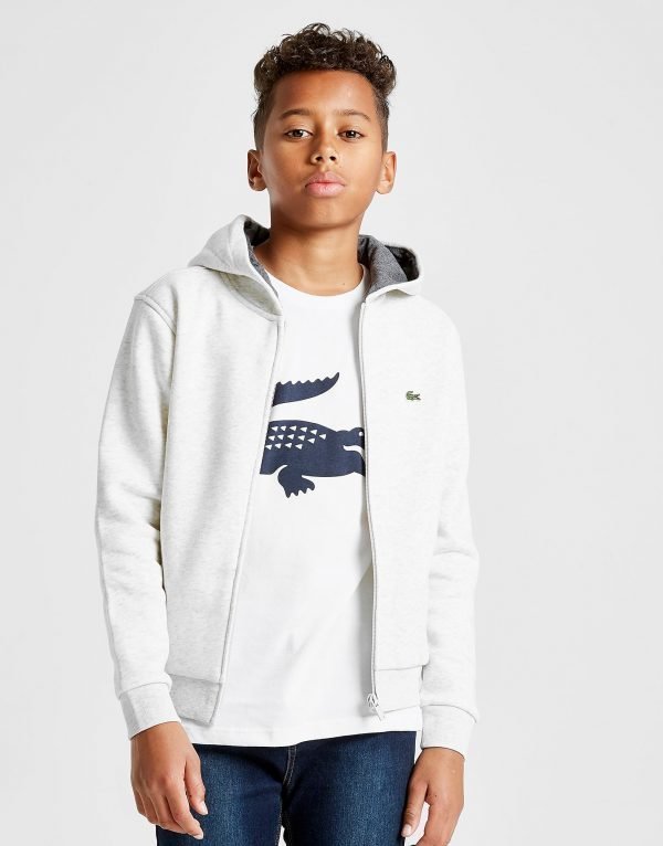 Lacoste Full Zip Huppari Harmaa